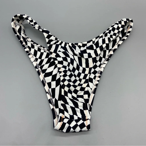 it’s now cool Other - New! It’s now cool free people checkered wave high cut bikini bottom 1882